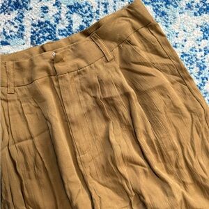 Commissions Flowy Tan Pants